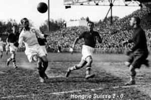 Francia 1938 – Cuartos Final – Hungría 2 – Suiza 0